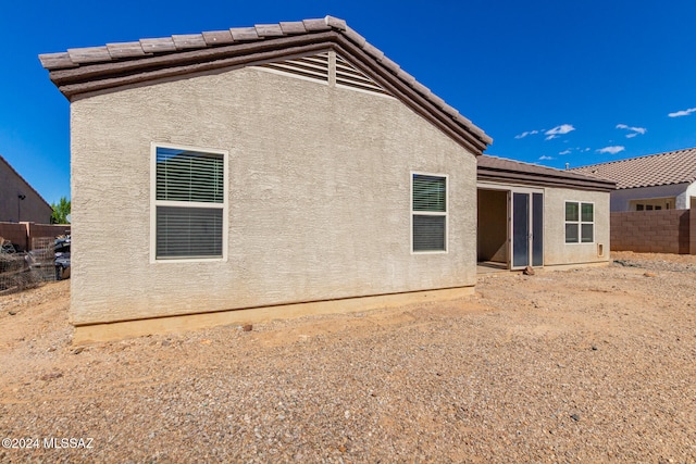 view of back of house