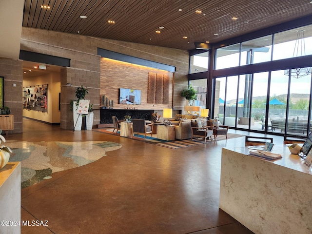 view of building lobby