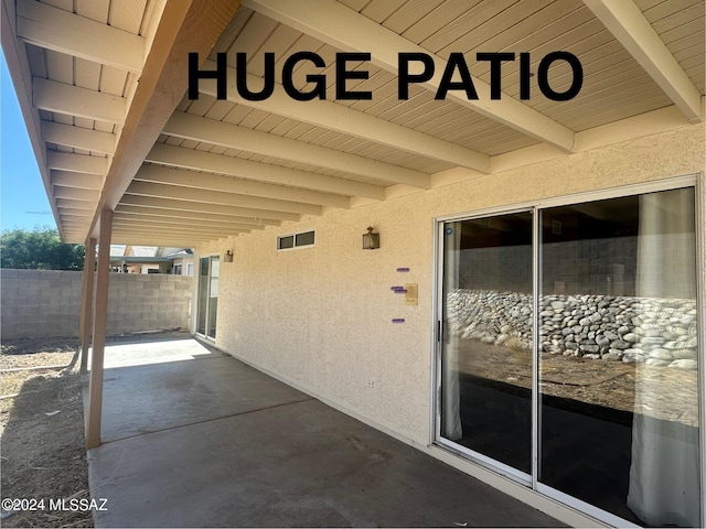 view of patio / terrace