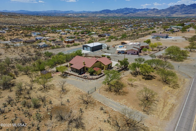 1888 Circulo Guatemala, Rio Rico, AZ 85648 - view from above of property with a mountain backdrop
