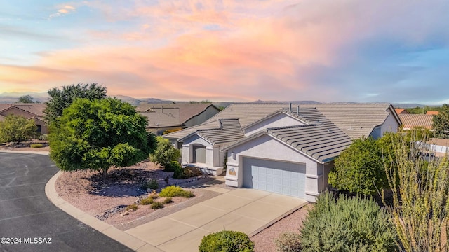 ranch-style house with a garage