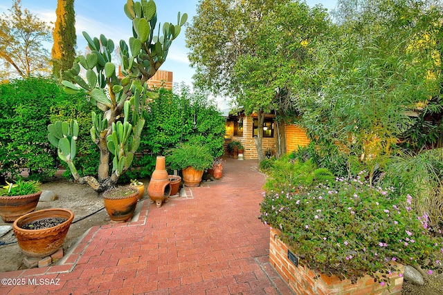 view of patio