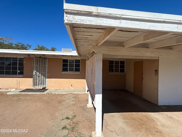 view of property entrance