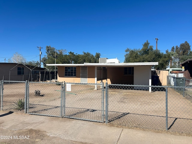 view of manufactured / mobile home