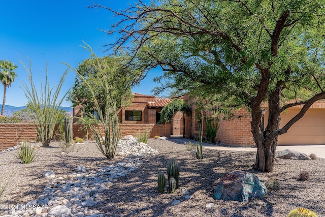 view of ranch-style house