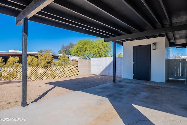 view of patio / terrace