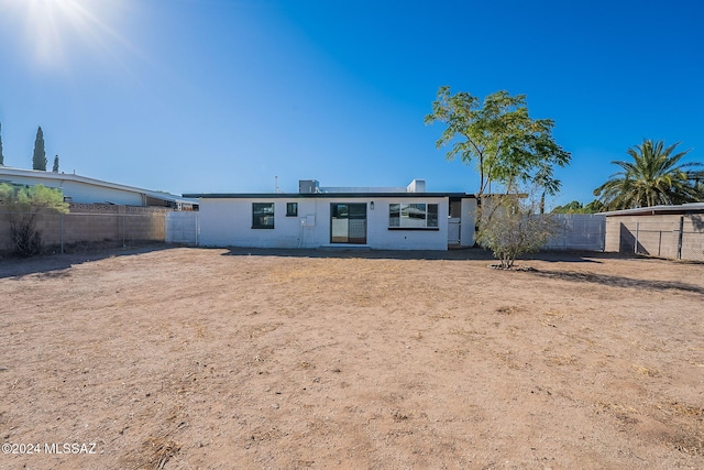 view of back of house