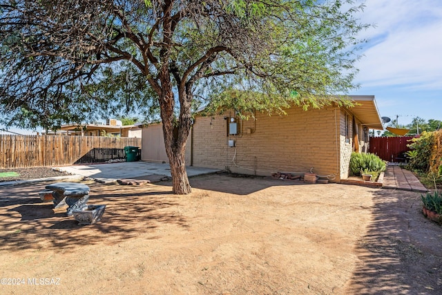 exterior space featuring a patio area