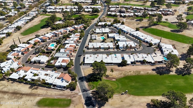 bird's eye view featuring view of golf course