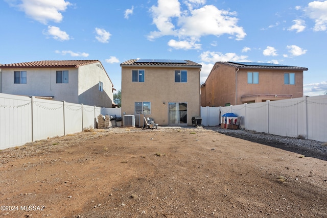 view of rear view of property