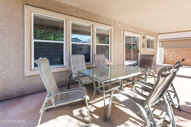 view of patio