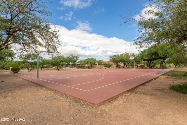 view of sport court