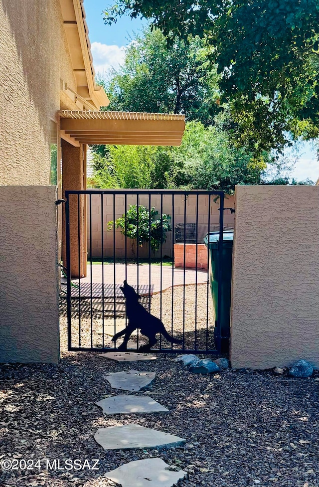 view of gate