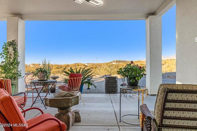 view of patio