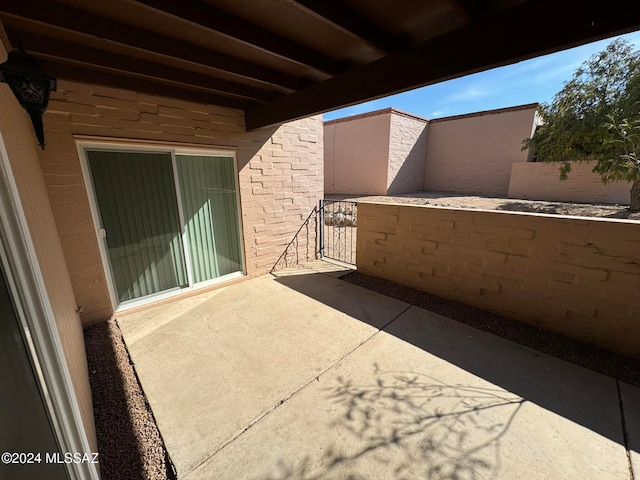 view of patio / terrace