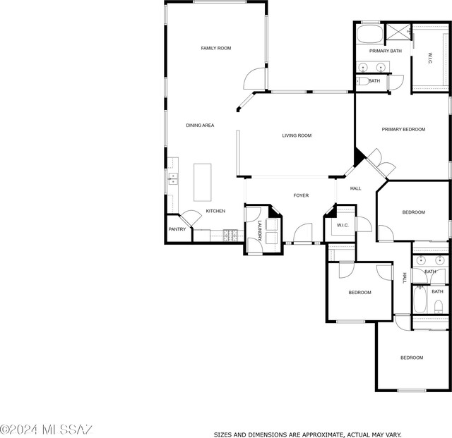 8869 W Irongate Rd, Marana, AZ 85653 - home floor plan