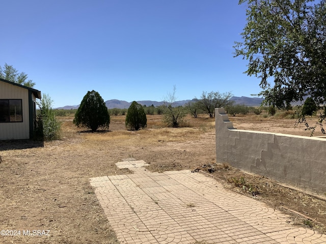 7857 W Winchester Easement, Willcox, AZ 85643 - view of yard with a rural view and a mountain view