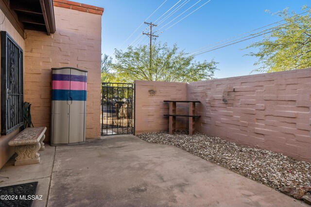 view of patio