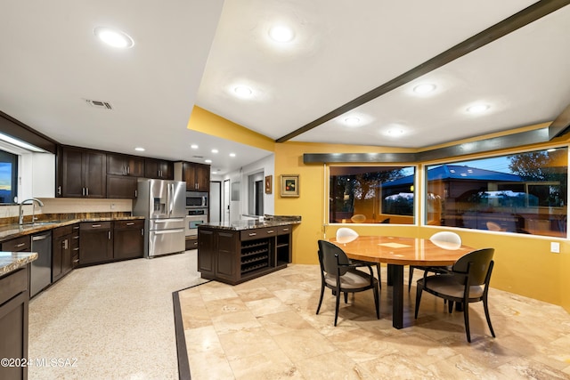 4750 N Calle Desecada, Tucson, AZ 85718 - dining space with recessed lighting