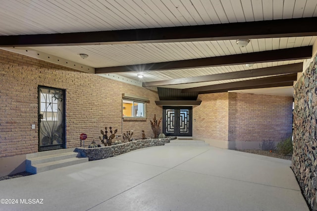 4750 N Calle Desecada, Tucson, AZ 85718 - view of patio / terrace with entry steps