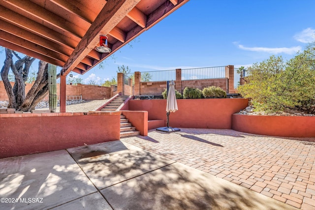 view of patio / terrace