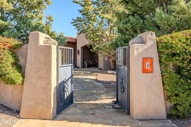 view of gate