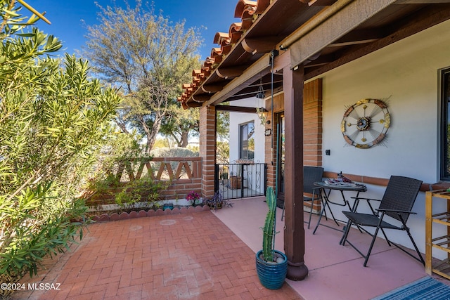 view of patio / terrace