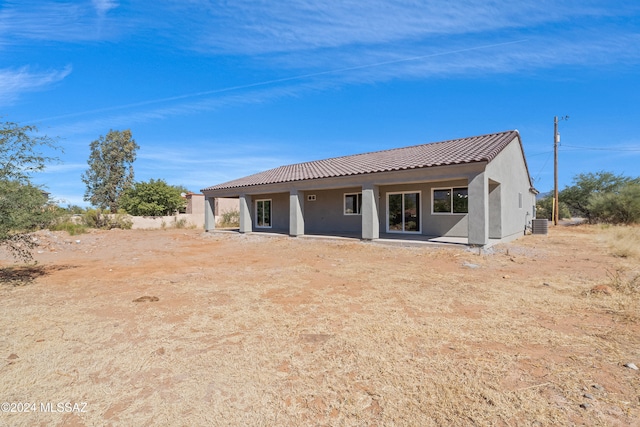 view of rear view of house