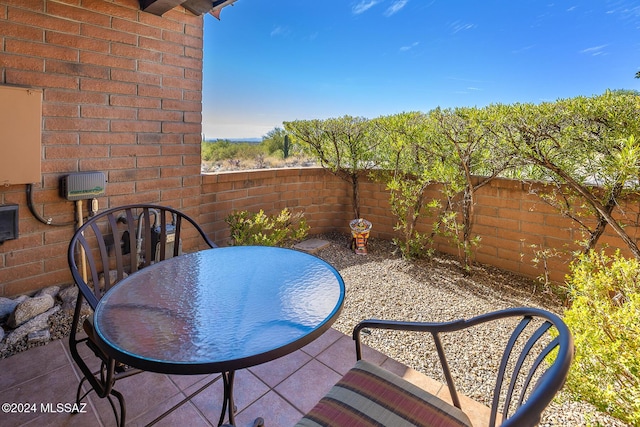 view of patio