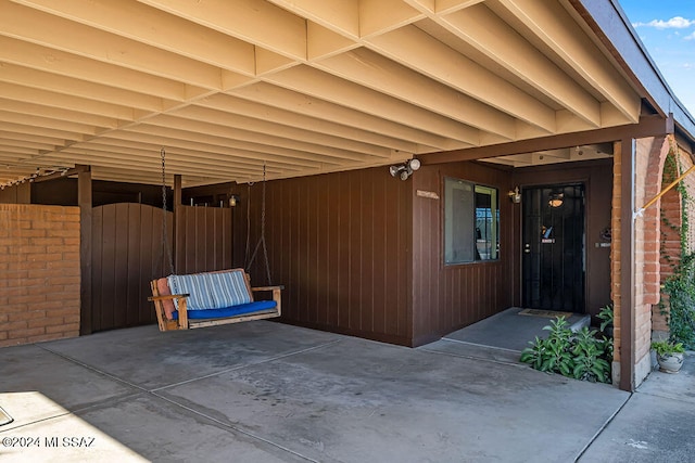 view of patio