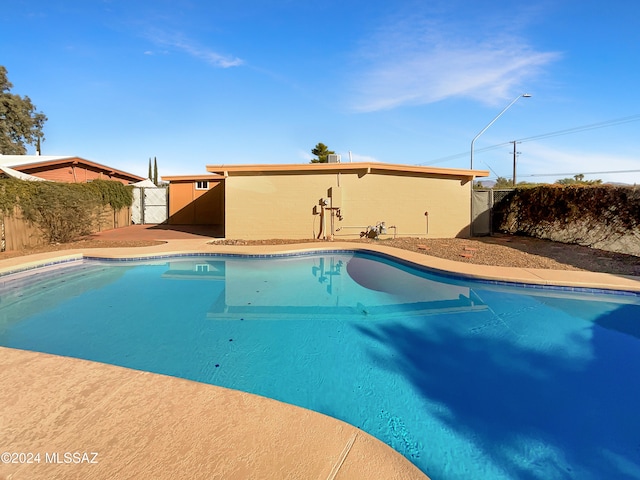 view of pool