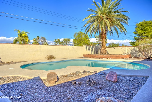 view of swimming pool