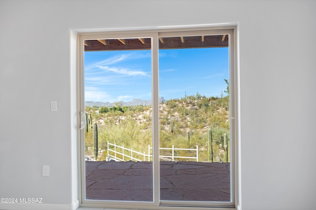 doorway featuring a healthy amount of sunlight