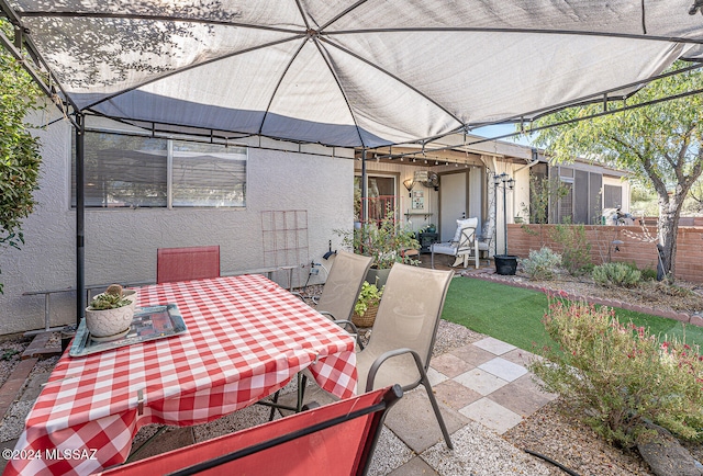 view of patio