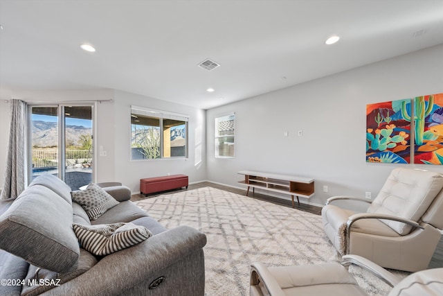 view of living room