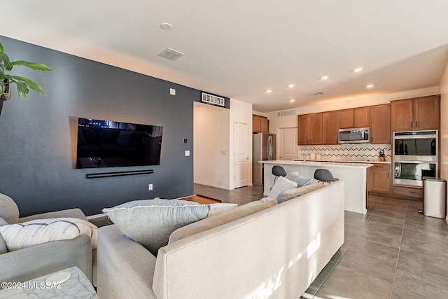 view of living room