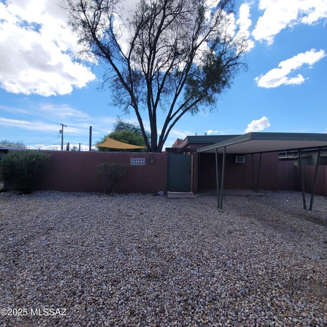 2112 E 18th St, Tucson, AZ 85719 - view of yard