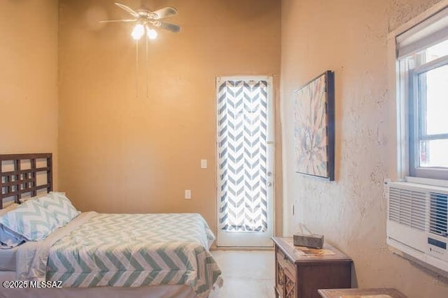2112 E 18th St, Tucson, AZ 85719 - bedroom featuring ceiling fan and cooling unit
