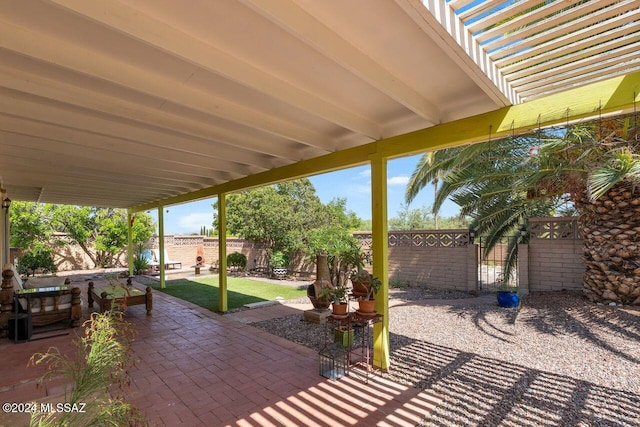 view of patio / terrace