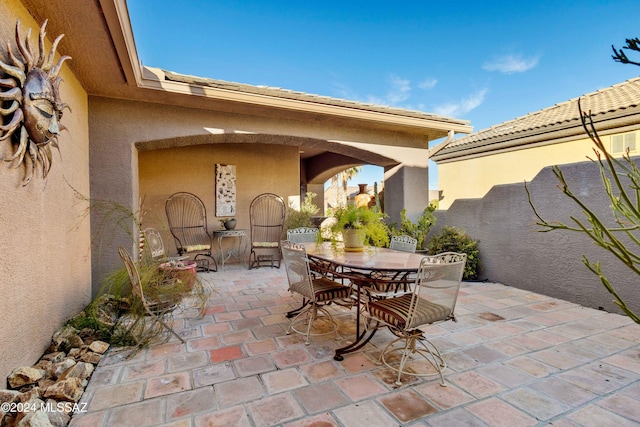 view of patio