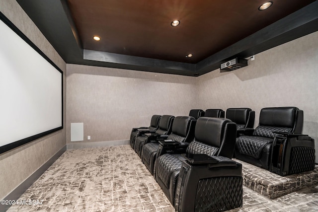 view of cinema room