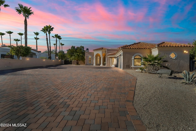 view of mediterranean / spanish-style home