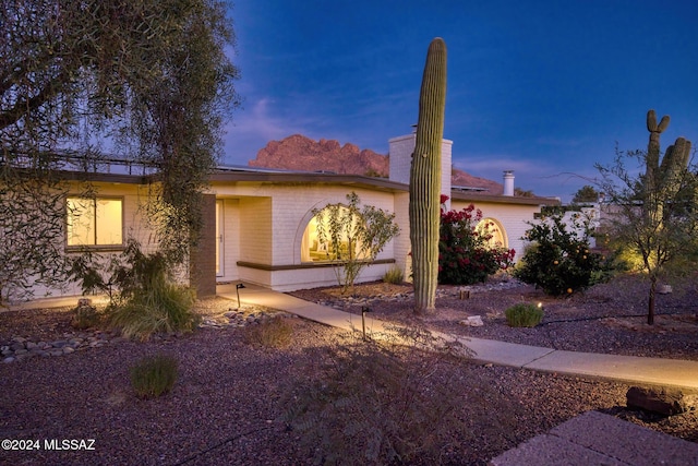 view of ranch-style house