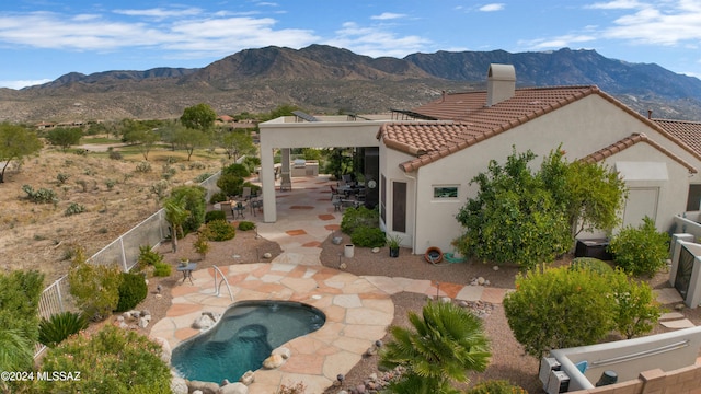 property view of mountains