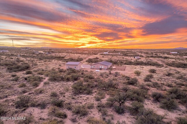 2222 W Stormy Trl, Benson, AZ 85602 - overview of rural landscape featuring a desert landscape and mountains
