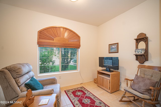 view of sitting room