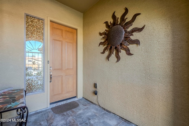 view of entrance to property