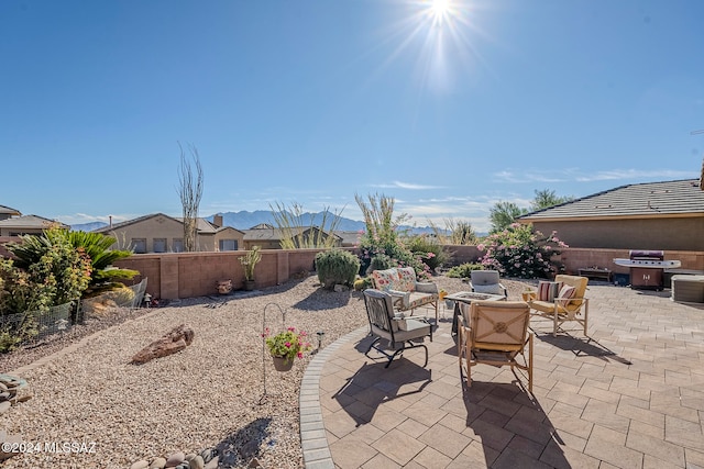 view of patio / terrace with outdoor lounge area