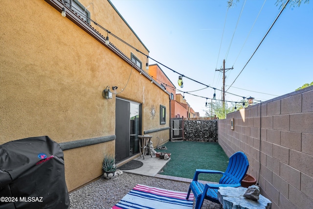 view of patio / terrace with grilling area