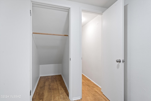 view of closet
